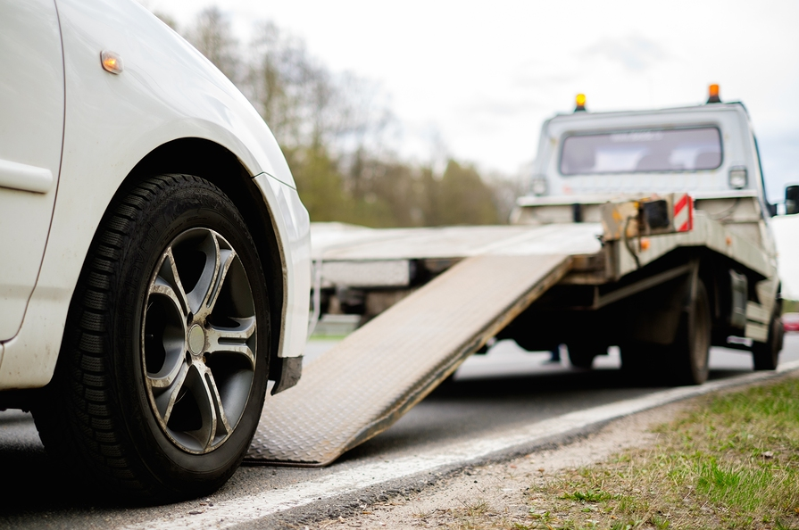 this image shows towing services in Lafayette, CO