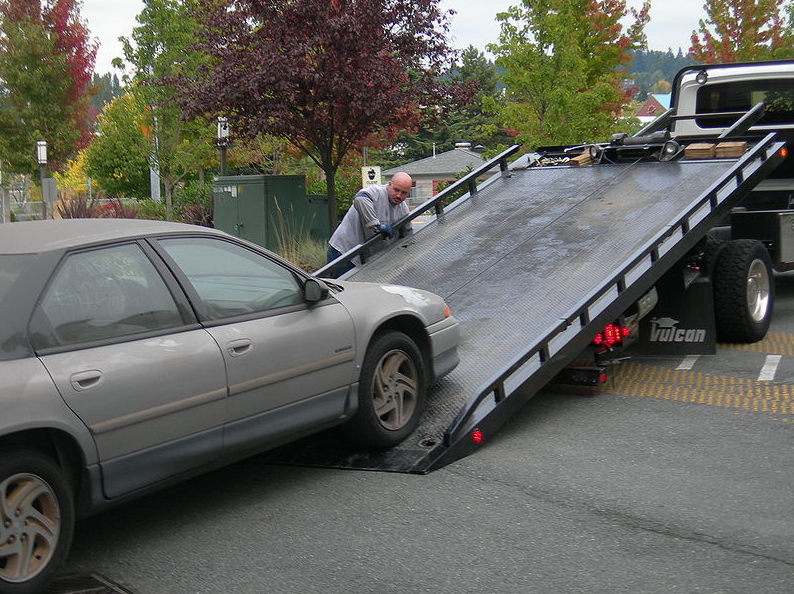 this image shows towing services in Lafayette, CO